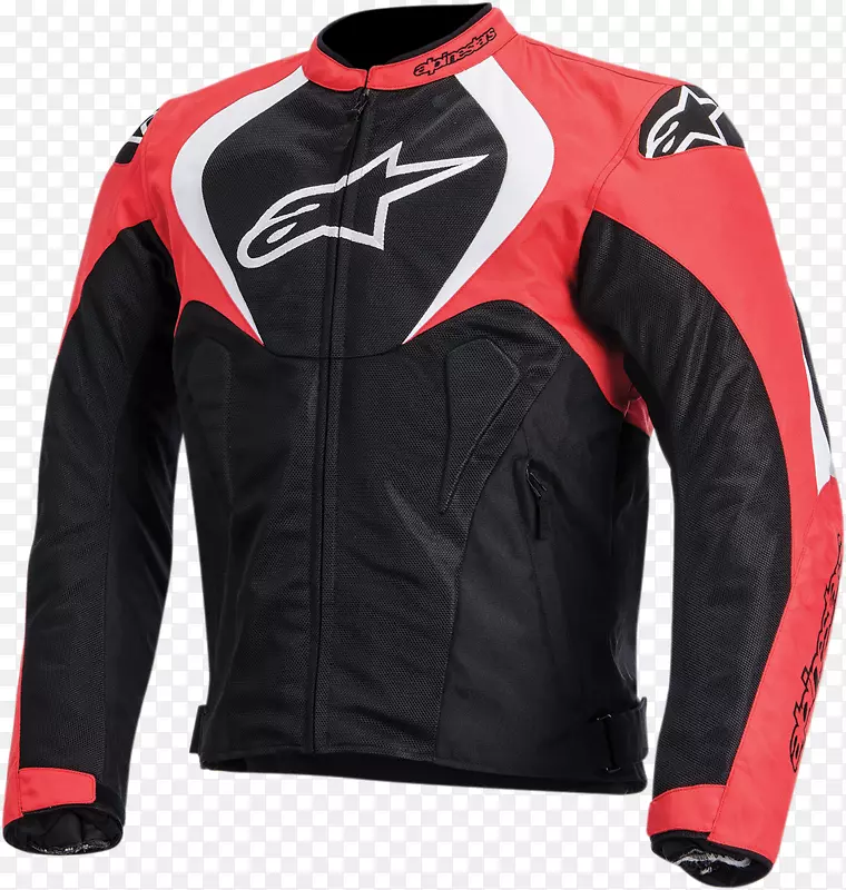 皮夹克摩托车Alpinestars t-jws空气夹克-黑色-2xl-摩托车