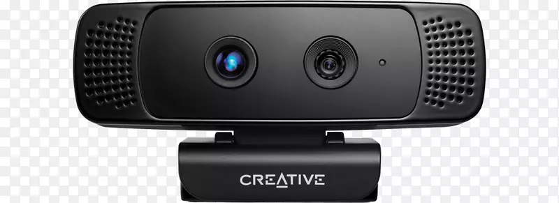 创意技术创意Blasterx Senz3D相机手势识别网络摄像头-创意面板