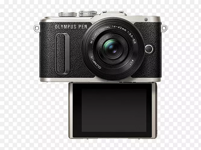 奥林巴斯笔e-pl8 16.1 mp无镜数码相机-1080 p-棕-mzuIKo数码14-42 mm ii r镜头无镜可换镜头照相机镜头奥林巴斯笔e-pl8套件(14-42 ez)黑色相机