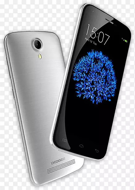 解锁5.0“Doogee Y 100 pro 4G Android 5.1四核手机2GB+16 GB智能手机téléphone doogee valencia 2 Y100加上4G-白色节日材料