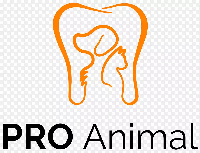 牙齿儿童牙科犬动物-动物标志