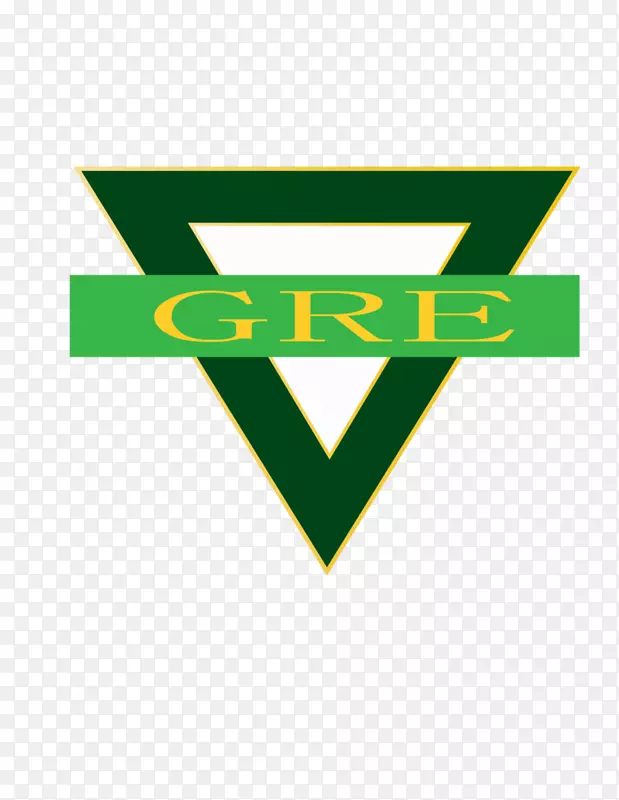 标志三角形线绿色字体绿色能量传单