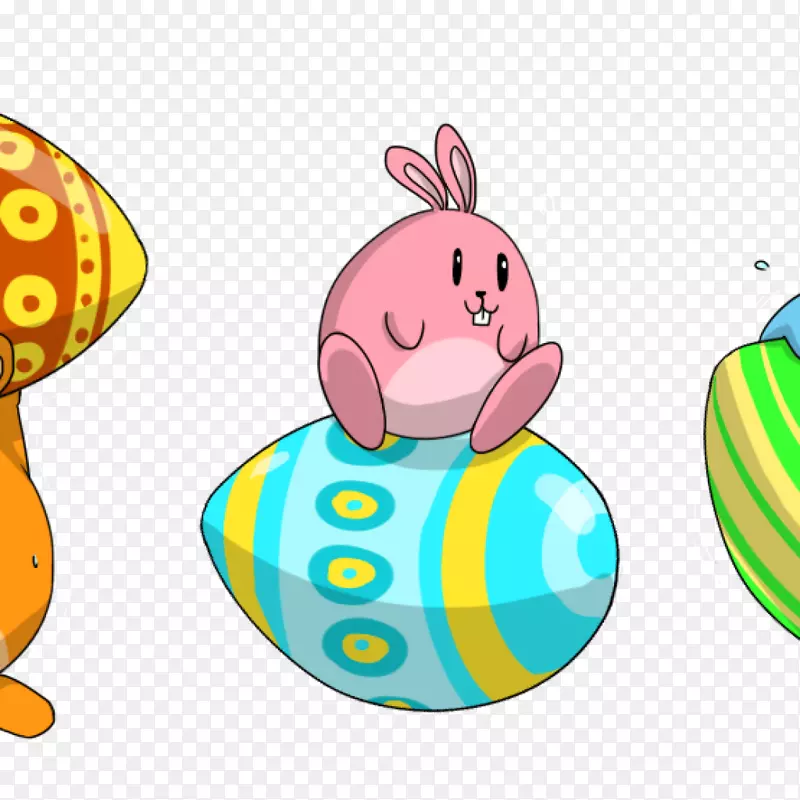 复活节兔子剪贴画复活节彩蛋免费内容-复活节