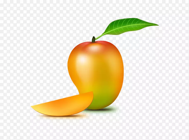 果汁芒果布丁水果夹艺术-果汁