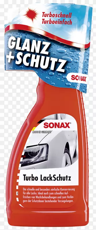 家用清洁用品SONAX 02972410涡轮机lackschutz 500 ml Sonax turbo lackschutz konservierung微粉