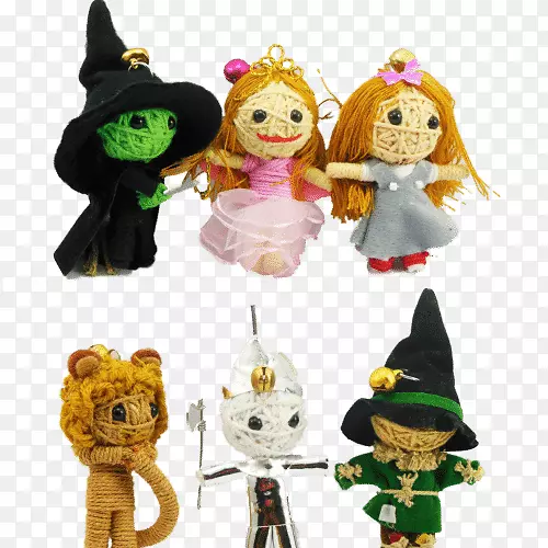 毛绒玩具&可爱的玩具，巫毒娃娃，西非娃娃，Glinda娃娃