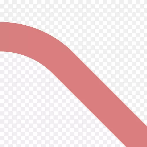 产品设计线粉红m角弧