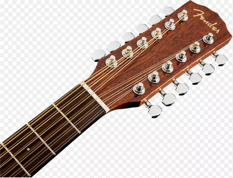 Fender乐器公司十二弦吉他无畏声电吉他钢制吉他