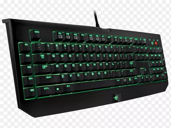 电脑键盘Razer BlackWidow终极(2014)Razer BlackWidow锦标赛版隐形Razer公司。Razer BlackWidow色度-游戏键盘