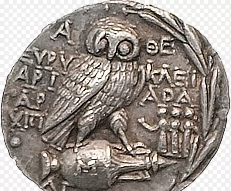 古典雅典古希腊铸币雅典娜希腊硬币