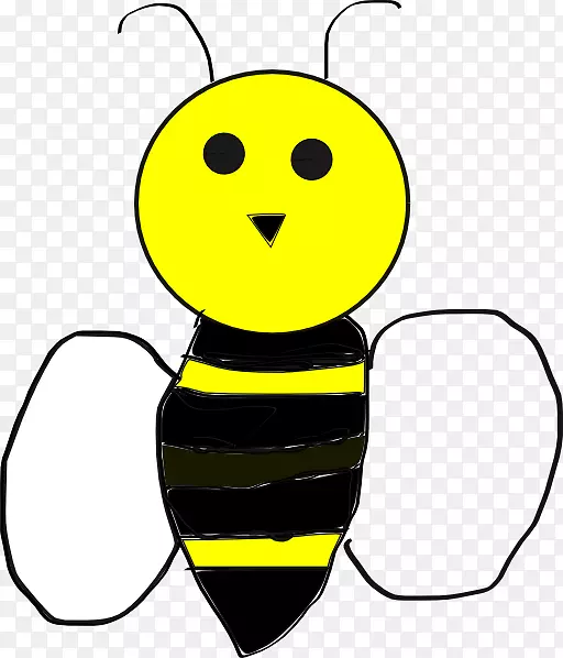 西方蜜蜂剪贴画大黄蜂
