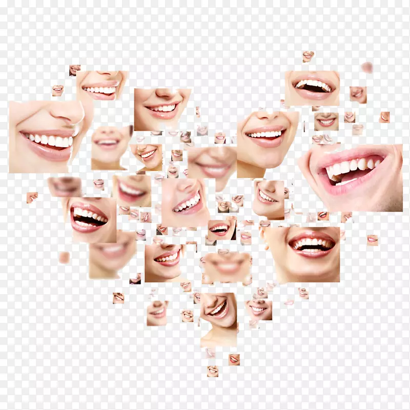 牙科人类牙齿健康微笑-健康