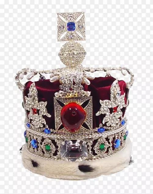 维多利亚女王王冠加冕英国帝国王冠