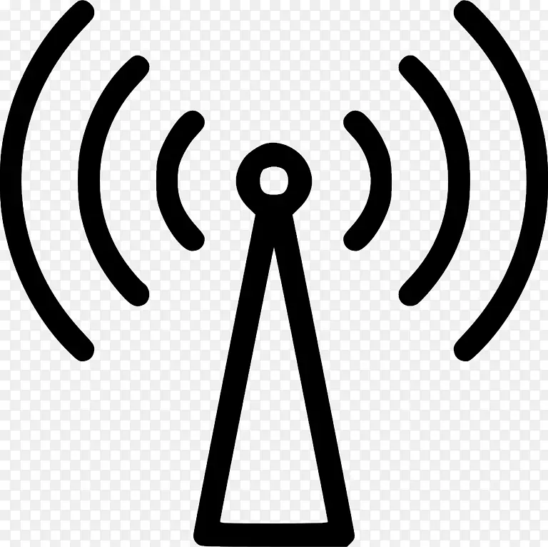 剪贴画电脑图标wi-fi天线无线局域网-wifi标志
