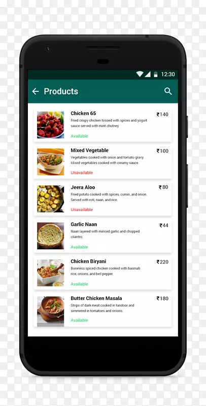 智能手机功能手机手持设备WhatsApp-餐厅食品
