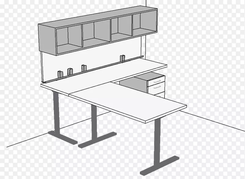 书桌产品设计线角实用桌