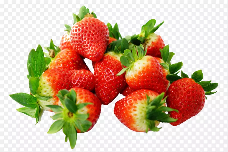 草莓，水果，菠菜沙拉，大黄派-草莓