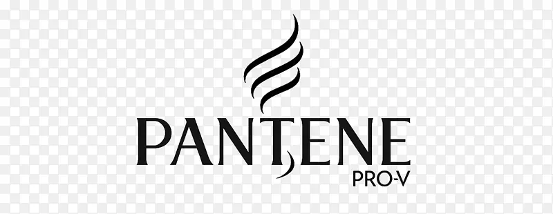 徽标字体品牌线黑色m-Pantene洗发水