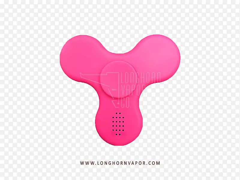 产品设计粉红m字型-烦躁手指旋转器