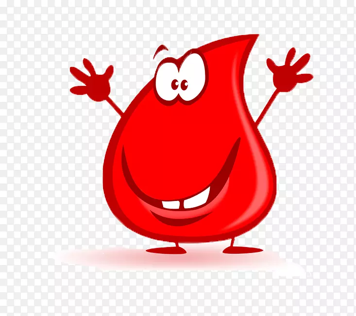 红细胞献血夹艺术图形.血液