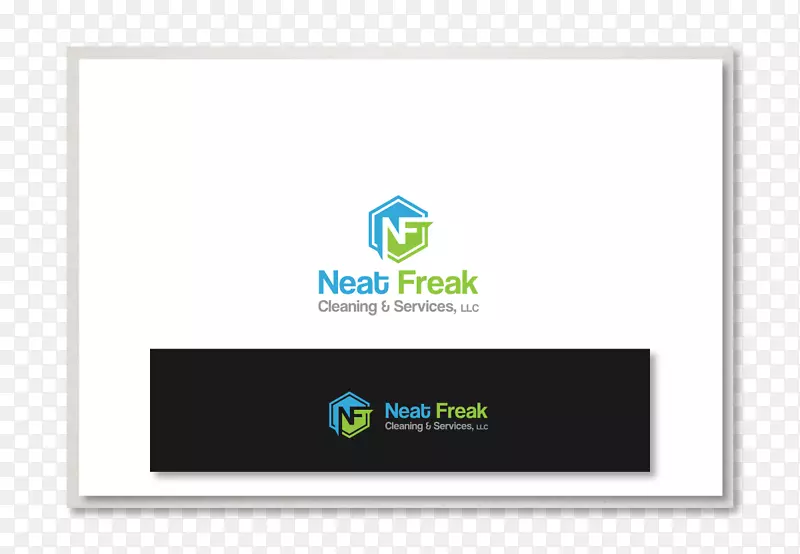 标志品牌产品设计字体绿色-nf标志设计