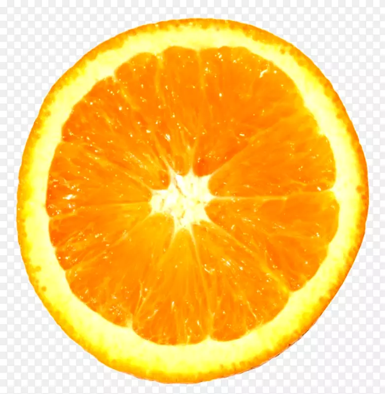 橘子切片汁柑橘柠檬橙