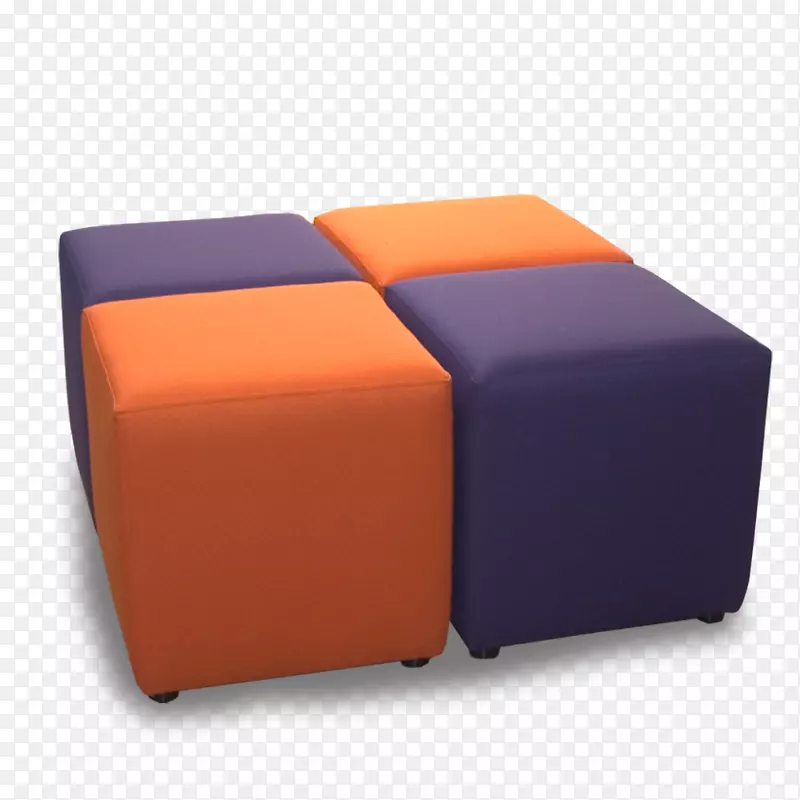 脚垫产品设计矩形实用凳子