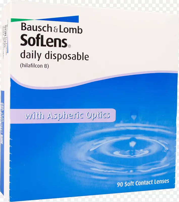 散光用隐形眼镜Bausch+Lomb soflens日用一次性聚光片.日用化学品