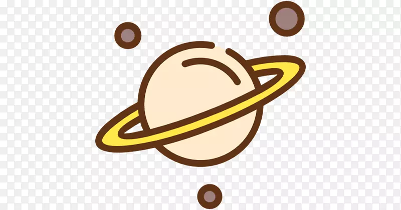 剪贴画行星土星计算机图标可伸缩图形-土星行星