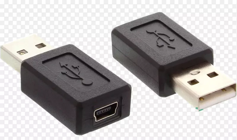交流适配器HDMI迷你-usb-迷你usb接线