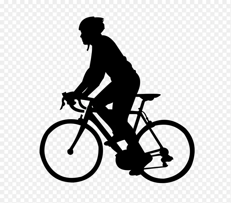 自行车踏板自行车车轮剪贴画道路自行车