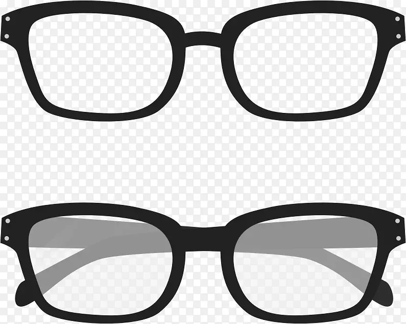 墨镜眼镜配镜师剪贴画眼镜