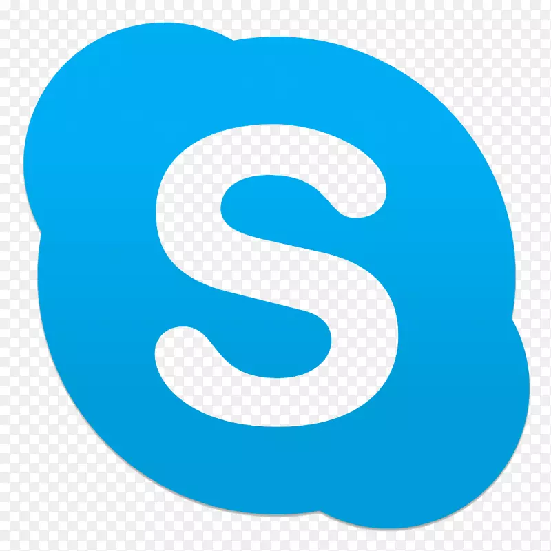 徽标Skype FaceTime视频电话应用软件-Skype