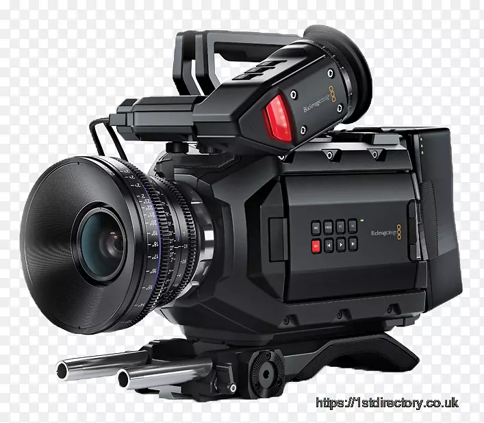 黑魔法乌尔萨迷你4.6k佳能镜头安装黑魔术乌尔萨迷你4k黑魔法设计乌尔萨迷你专业数码相机-照相机