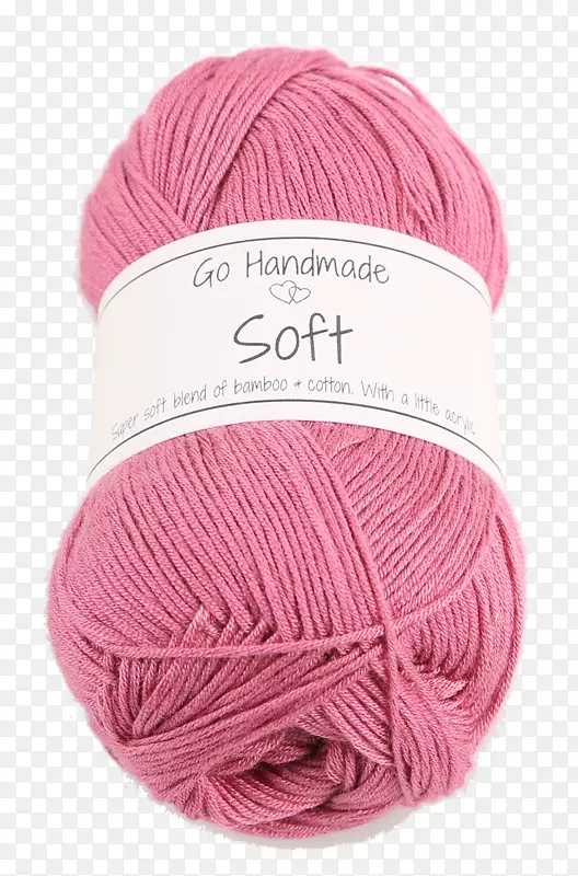 手工制造-软-antracitgr(30)羊毛捻线纱-粉红纱