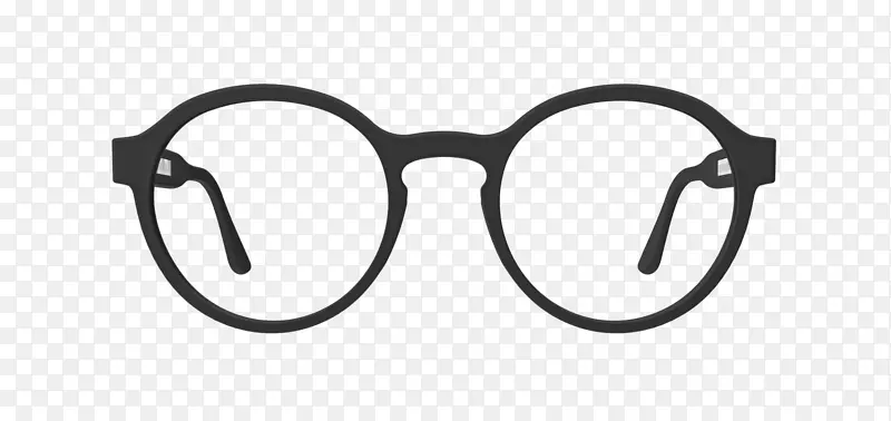巴塞罗纳巴比伦圆形眼镜镜片直视眼镜