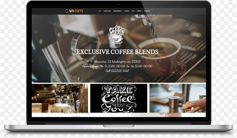 咖啡咖啡厅WordPress网络模板系统-咖啡主题