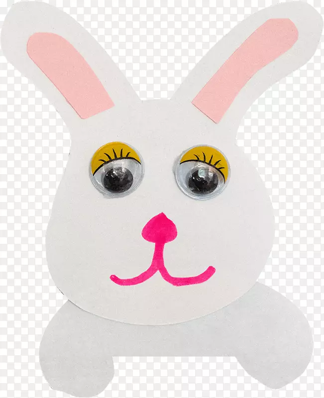 兔子复活节兔子毛绒玩具和可爱玩具-兔子