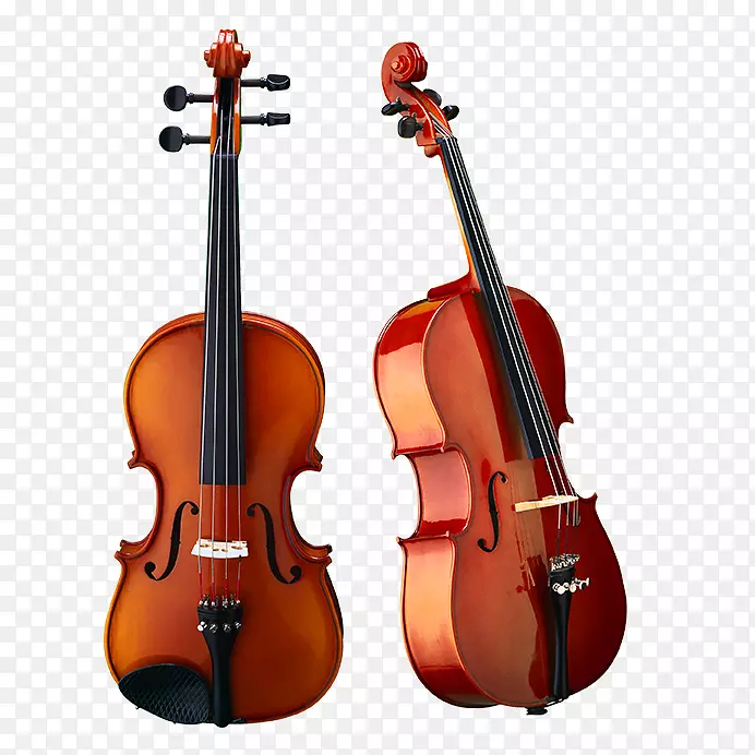 小提琴弦乐器png图片大提琴小提琴