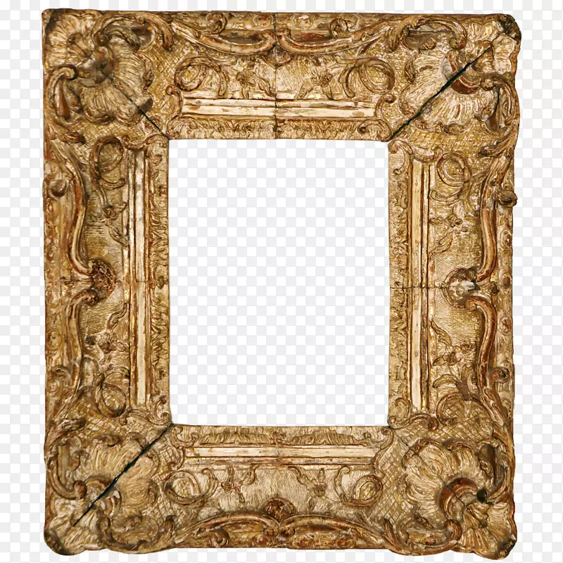 镜框镜面木雕洛可可艺术镜子