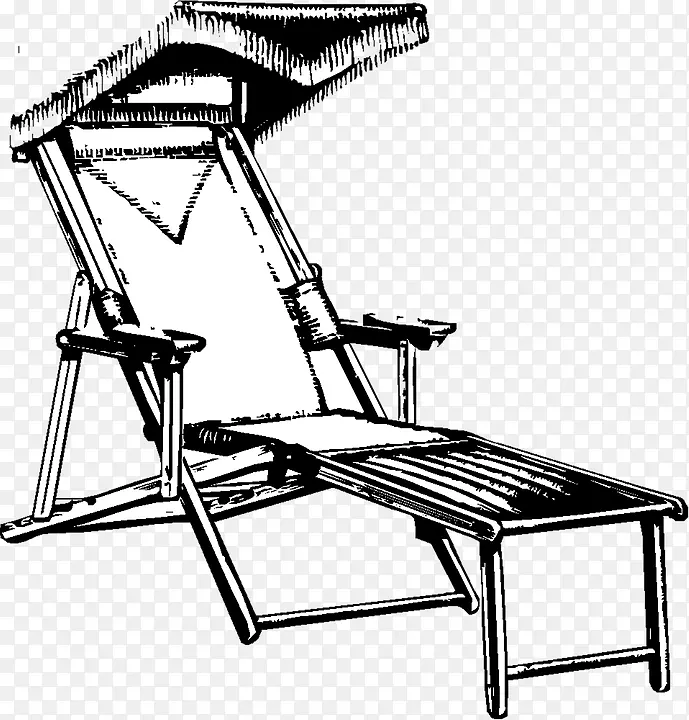 折叠椅，桌子，家具，甲板椅