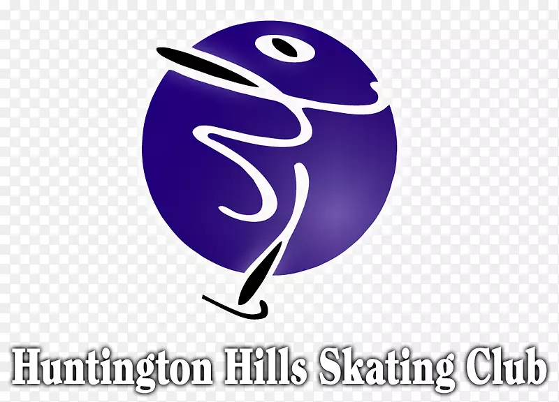亨廷顿山滑冰俱乐部标志品牌字体产品-滑冰俱乐部
