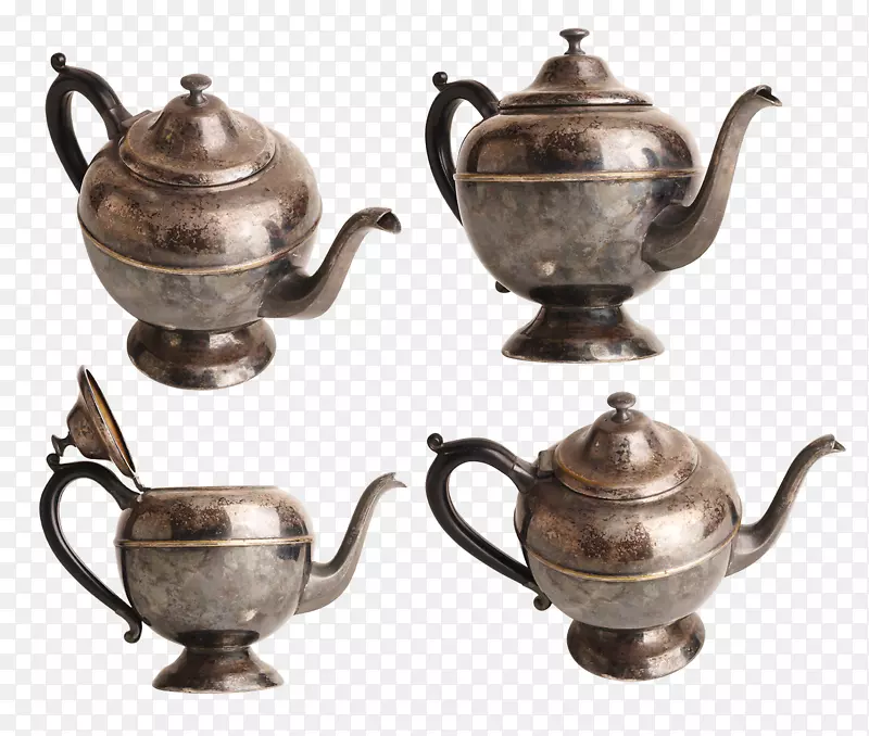水壶茶壶png图片剪辑艺术黄铜水壶