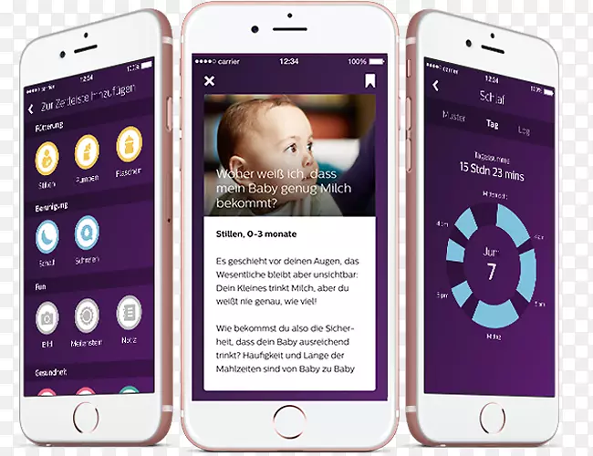 飞利浦AVENT移动应用程序健康婴儿-新生婴儿