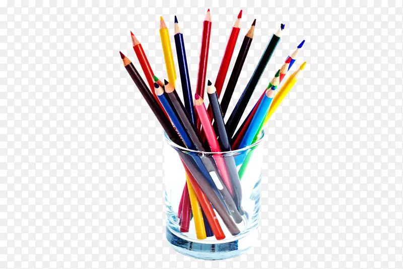 彩色铅笔png图片绘制图像.铅笔