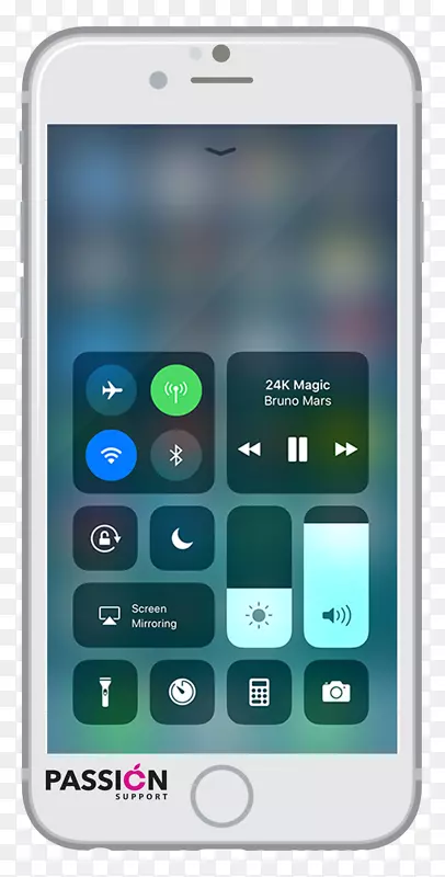 iPhonex苹果iPodNano(第7代)iPodTouch IOS 11-控制中心
