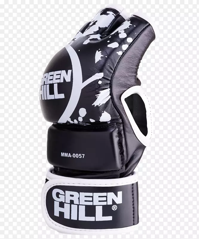 曲棍球手套绿山IMMAF批准mma短腐拳击手套保护装备运动-绿山