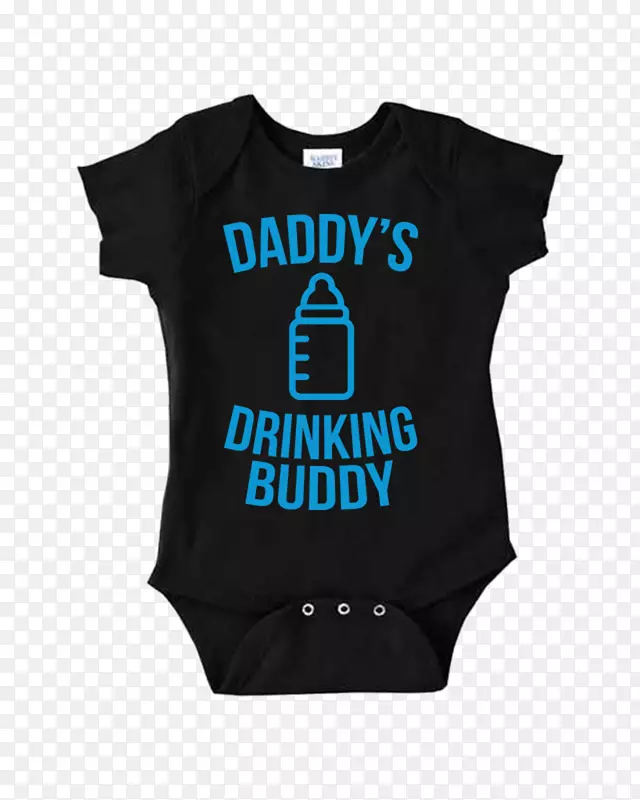 t恤婴儿服装婴儿和蹒跚学步的孩子一件喝酒的伙伴