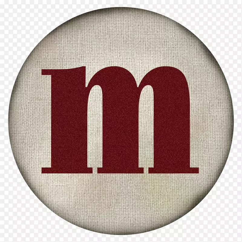 字母表字体字母图像字体-m&m标志