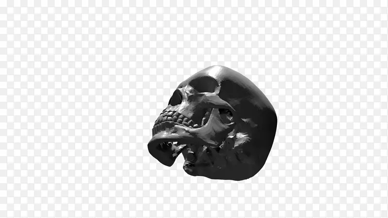 3D打印颅骨stl计算机文件三维计算机图形.头骨
